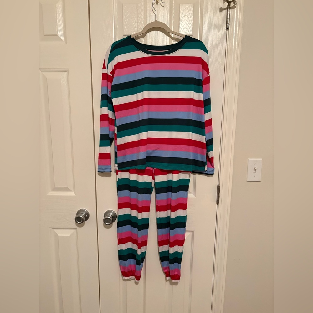 Colorful Striped Pajamas - Picture 1 of 5